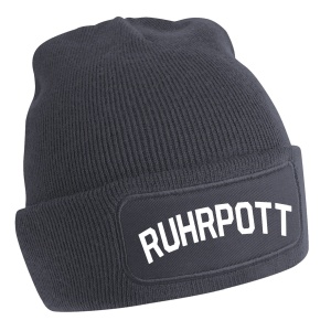 Wollmütze Ruhrpott Schriftzug