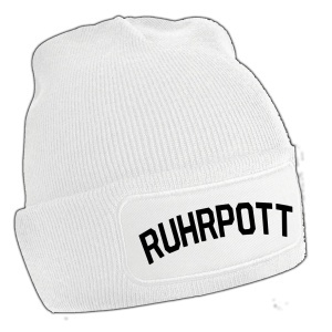 Wollmütze Ruhrpott Schriftzug