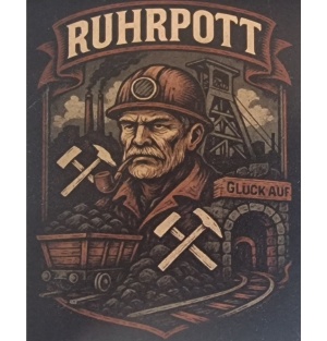Aufkleber Ruhrpott Glück Auf