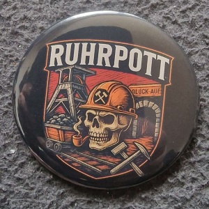 Button Ruhrpott Glück Auf