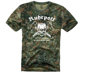 Camoshirt Ruhrpott Auf Kohle geboren