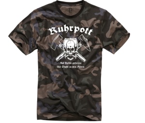 Camoshirt Ruhrpott Auf Kohle geboren