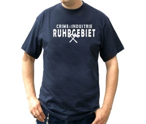 T-Shirt Crime-Industrie Ruhrgebiet Hammer & Schlägel