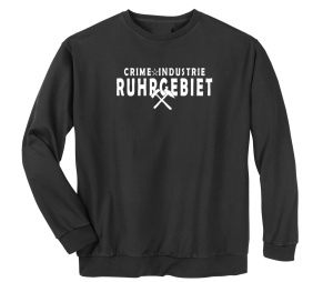 Sweatshirt Crime-Industrie Ruhrgebiet Hammer & Schlägel