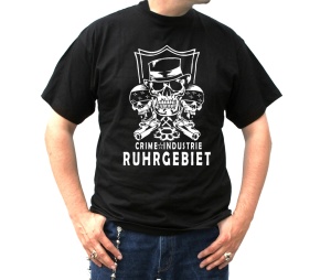 T-Shirt Crime-Industrie Ruhrgebiet Gangster