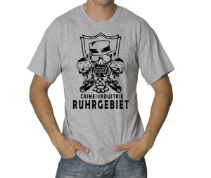 T-Shirt Crime-Industrie Ruhrgebiet Gangster