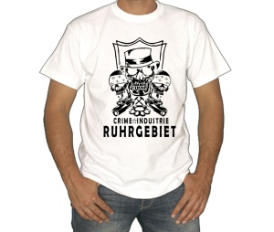 T-Shirt Crime-Industrie Ruhrgebiet Gangster