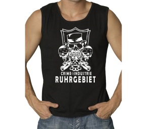 Muskelshirt Crime-Industrie Ruhrgebiet Gangster