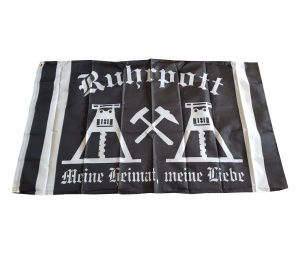 Fahne Ruhrpott Meine Heimat Meine Liebe Förderturm