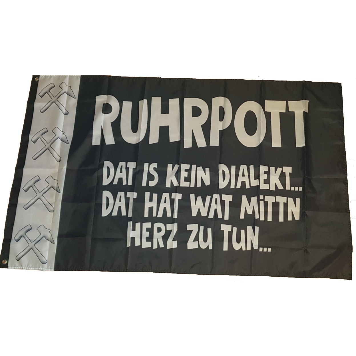 Fahne Ruhrpott Dat is kein Dialekt