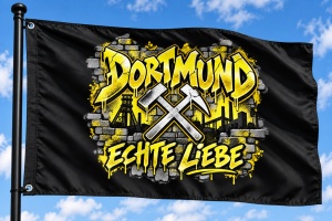 Fahne Dortmund