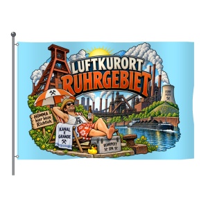 Fahne Luftkurort Ruhrgebiet