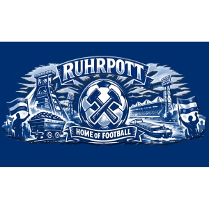 Fahne Ruhrpott Home of Football
