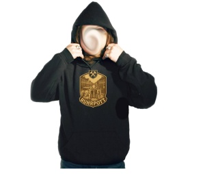 Kapusweatshirt Ruhrpott 80er Jahre Strassenzug