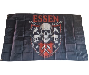 Fahne Essen Schädel