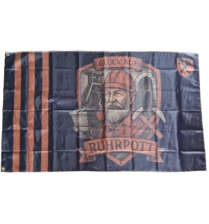 Fahne Ruhrpott Glück Auf