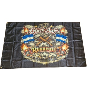 Fahne Ruhrpott Glück Auf