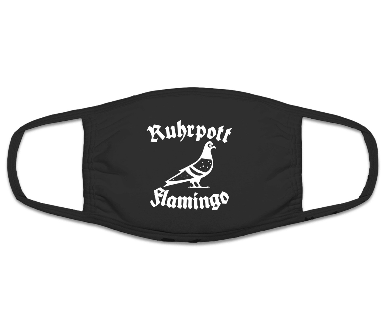 Mund Nasenschutz Ruhrpott Flamingo Taube