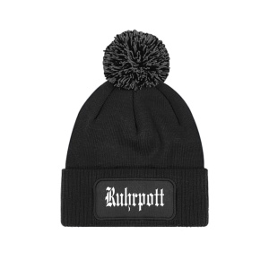 Wollmütze mit Bommel Ruhrpott