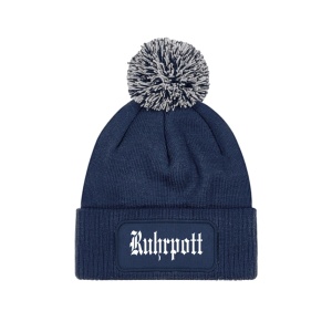 Wollmütze mit Bommel Ruhrpott