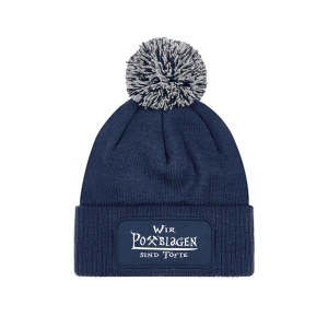 Wollmütze mit Bommel Pottblagen