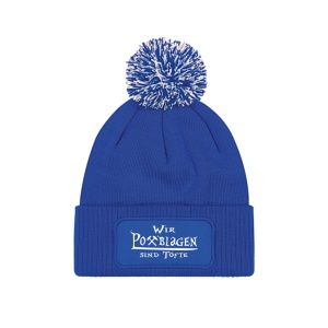 Wollmütze mit Bommel Pottblagen