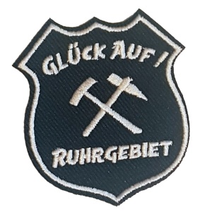 Aufnäher Glück Auf Ruhrgebiet