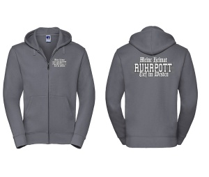 Sweatjacke mit Kapuze Ruhrpott Meine Heimat
