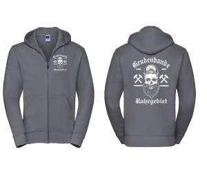 Sweatjacke mit Kapuze Grubenbande Ruhrgebiet