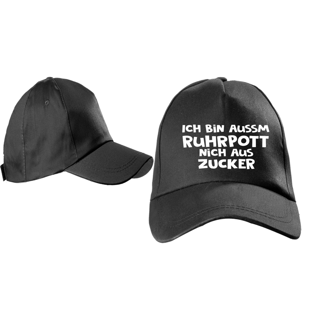 Basecaps Ich bin aus m Ruhrpott nicht aus Zucker - Ruhrpott Ind