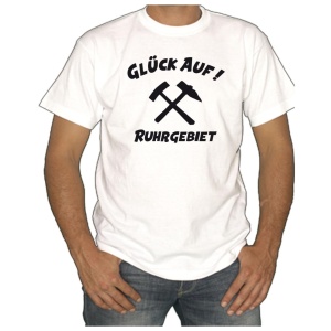 T-Shirt Hammer Glück Auf Ruhrgebiet