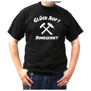 T-Shirt Hammer Glück Auf Ruhrgebiet