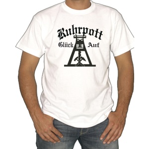 T-Shirt Logo Ruhrpott Glück Auf