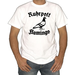 T-Shirt Ruhrpott Flamingo Taube