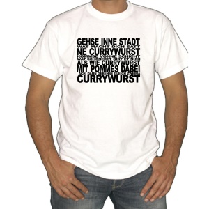 T-Shirt Currywurst Ruhr-Kultur 2