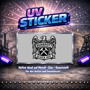 Aufkleber UV Ruhrpott Adler