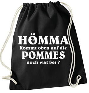 Stringbag Turnbeutel Hömma Kommt oben auf die