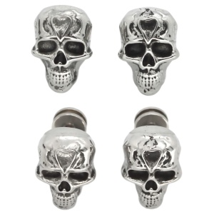 Ohrstecker Schädel