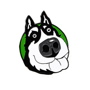 Pin Anstecker Husky