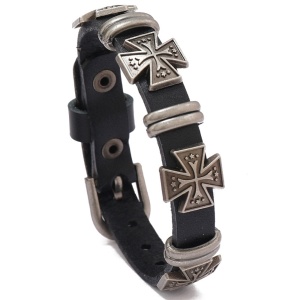 Lederarmband Eisernes Kreuz