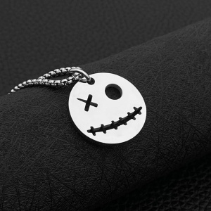 Anhänger Dont Smile mit Kette