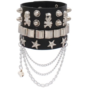 Armband Nieten und Ketten