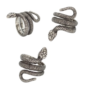 Fingerring Schlange