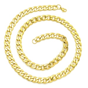 Cuban Kette Gold 4mm