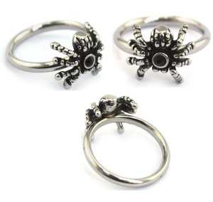 Fingerring Spinne