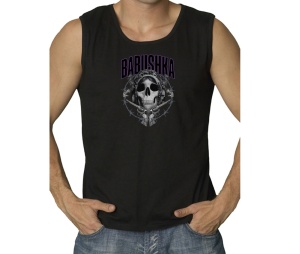 Muskelshirt Schädel Babushka