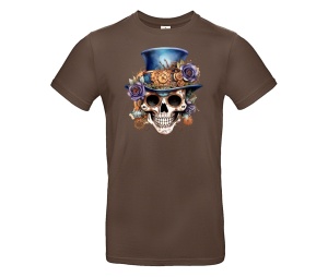 T-Shirt Steampunk Schädel