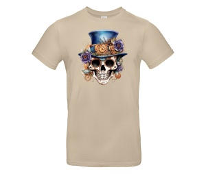 T-Shirt Steampunk Schädel