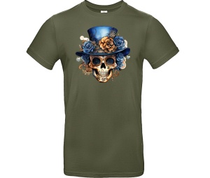 T-Shirt Steampunk Schädel