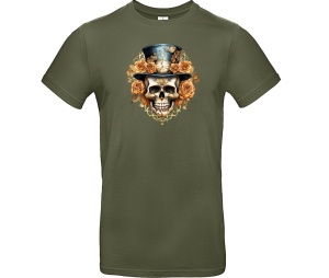 T-Shirt Steampunk Schädel